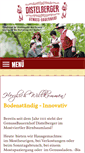 Mobile Screenshot of distelberger.at